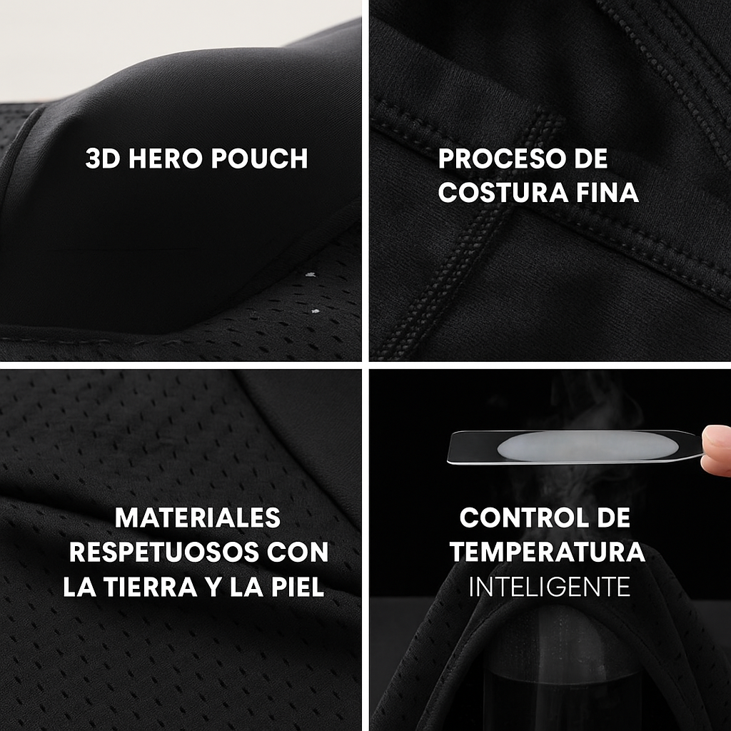 Boxers de Fibra Natural de Bambú - {Pague 4 y Lleve 8 Piezas}